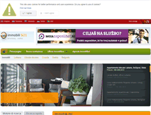 Tablet Screenshot of immobili.si21.com